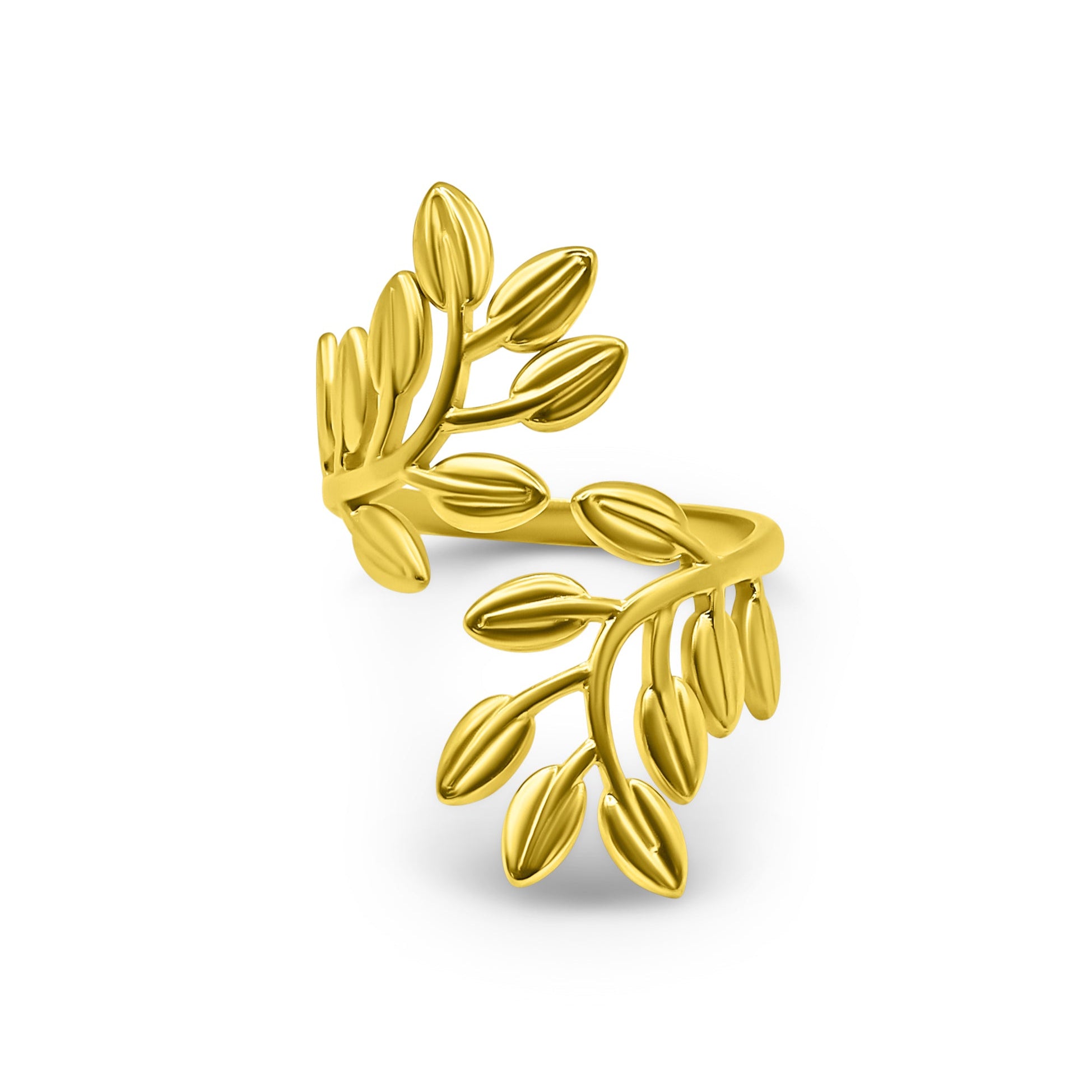 Olive Twist Ring